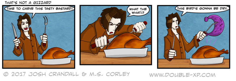 Illustration for article titled Sunday Comics: That's No Turkey